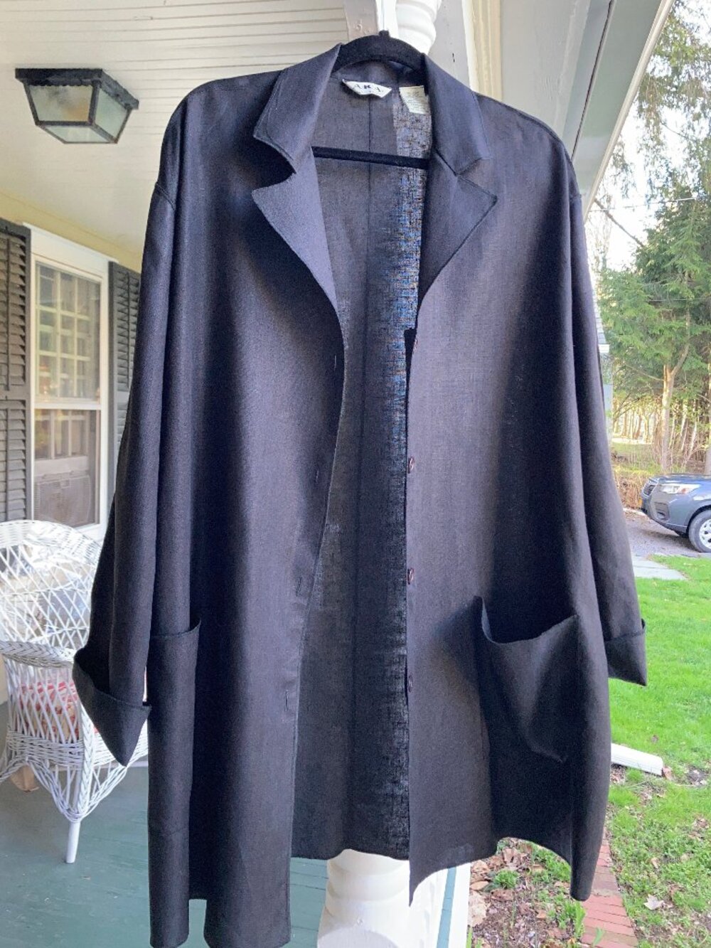 A.K.A. 100% Linen Button-Down Tunic